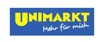 Blaues Logo mit gelber Schrift